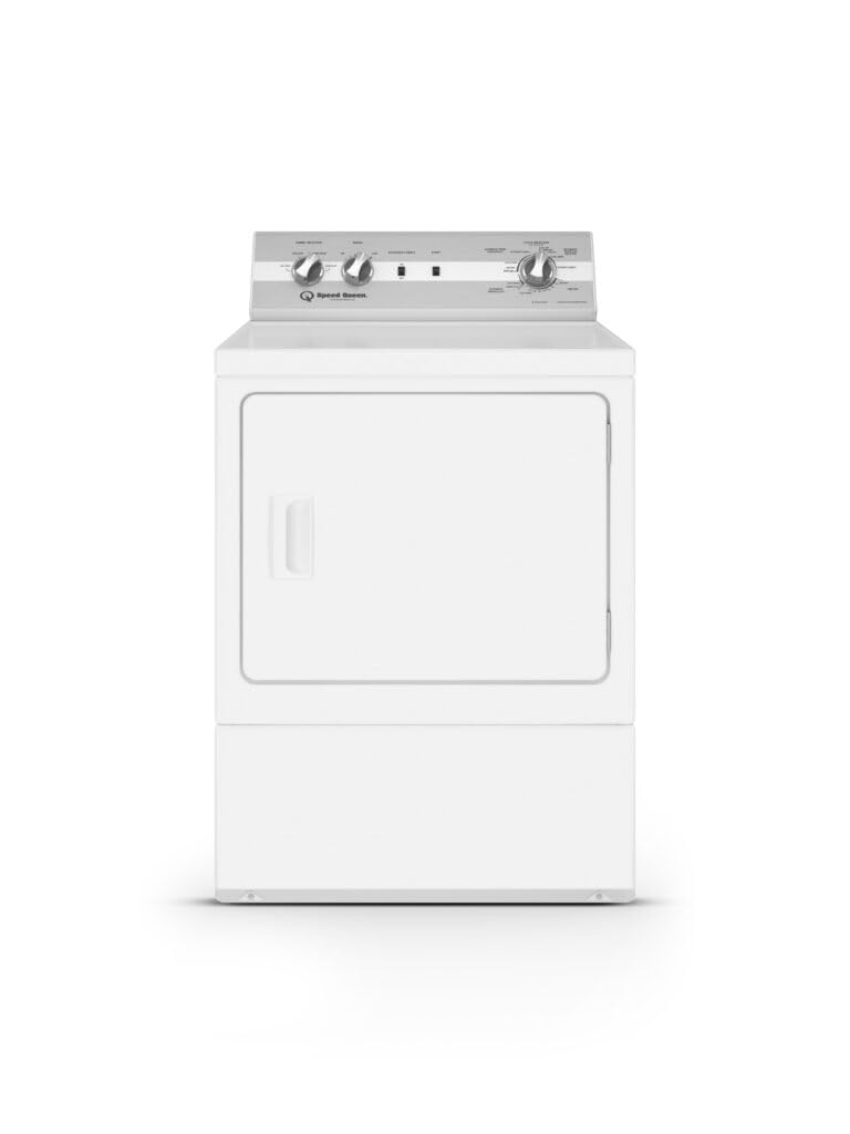 27" Electric Dryer with 7 cu. ft. Capacity, Reversible Door, in White P3827
