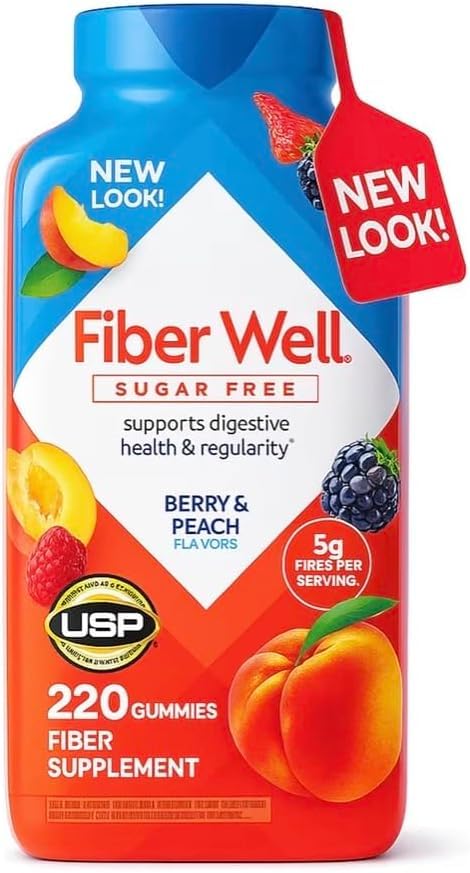 Sugar Free Fiber Gummies with Prebiotic 220 Count F200