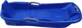 Blue Plastic Toboggan Snow Sled with Brake & Handle Cord B7881