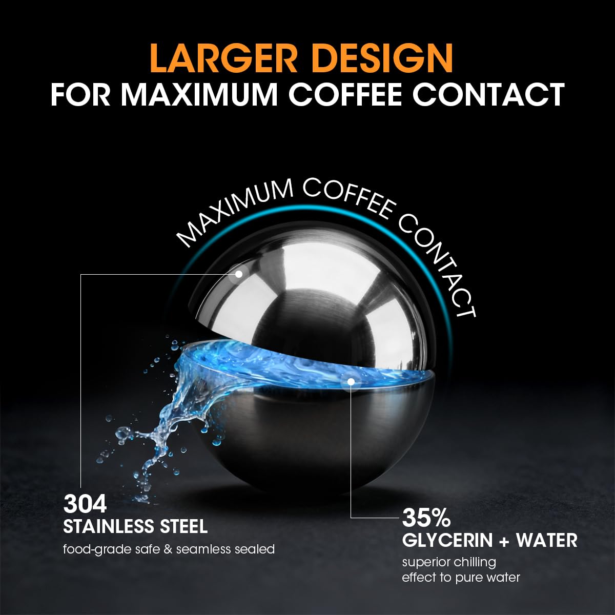 Espresso Cooling Ball 2 Pack K1014