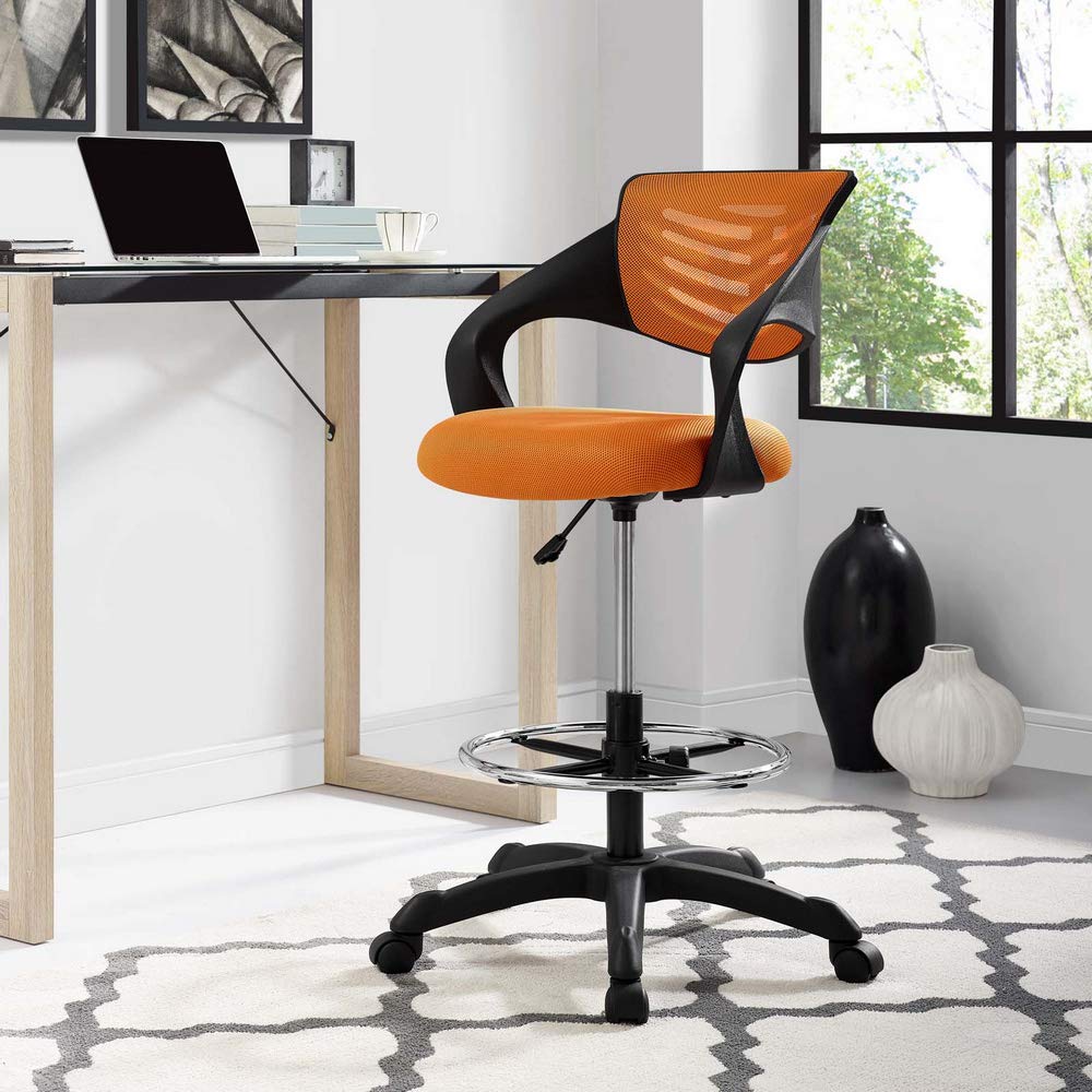 Orange Drafting Chair P422756