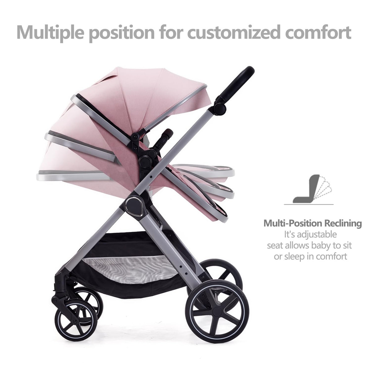 2 in 1 Convertible Baby Stroller J631405