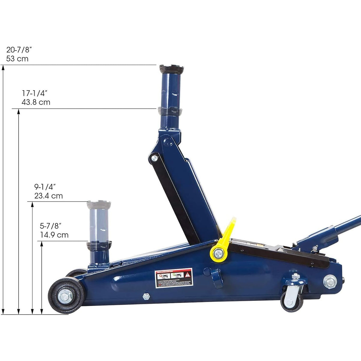 3 Ton Floor Jack & 6 Ton Jack Stands X94564