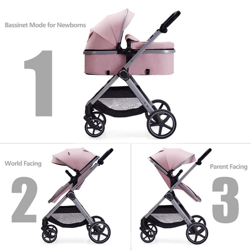 2 in 1 Convertible Baby Stroller J631405