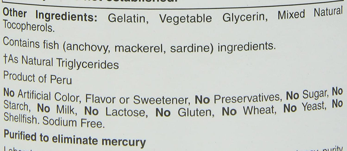 Fish Oil 200 Count W698411