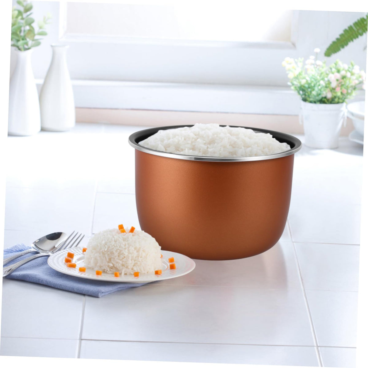 4L 2L Non-stick Aluminum Alloy Rice Cooker Inner Pot S468