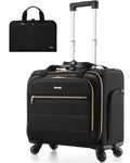 Black Rolling Laptop Bag J35165