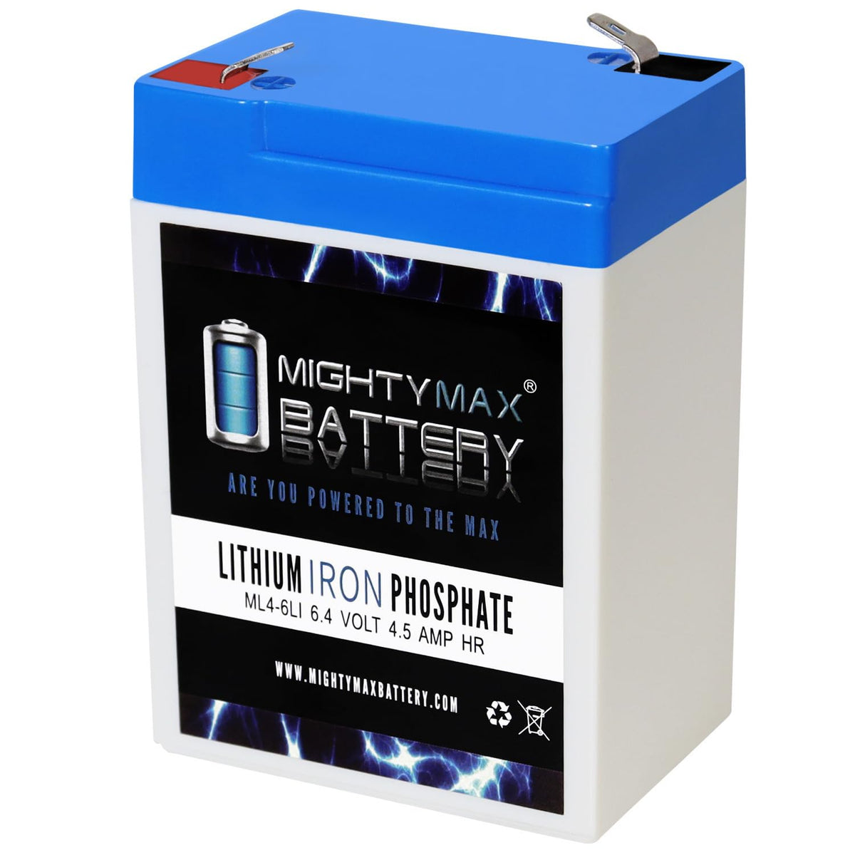 6V 4.5AH Lithium Replacement Battery C340666