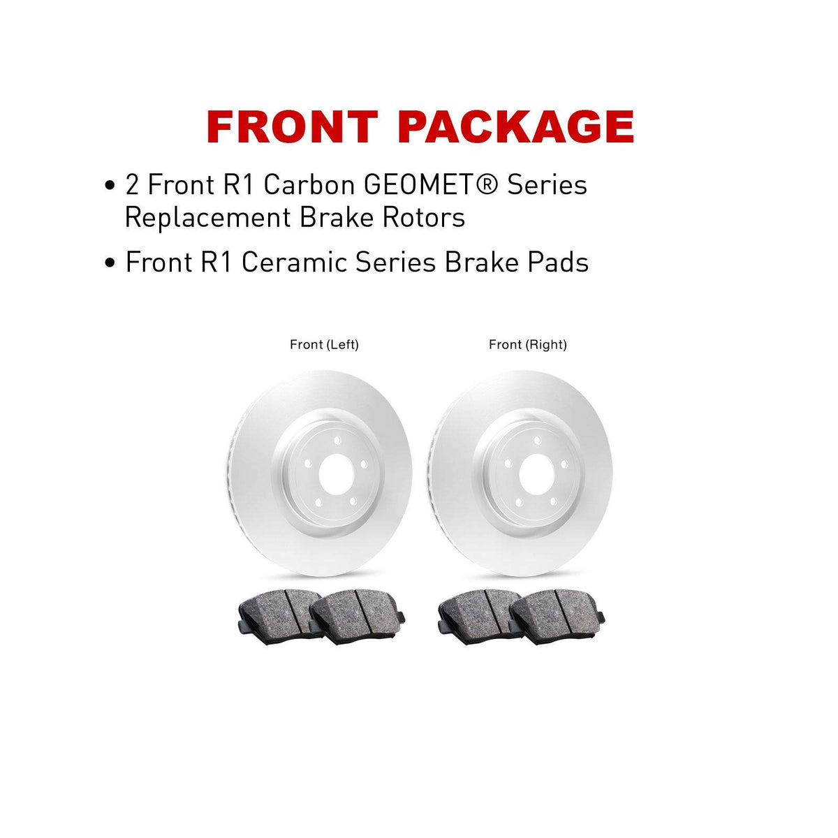 Front and Rear Brake Kit C292624