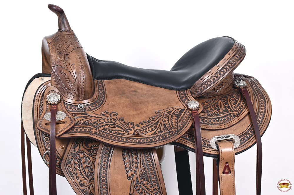 Antique Brown Western Trail Saddle K22147