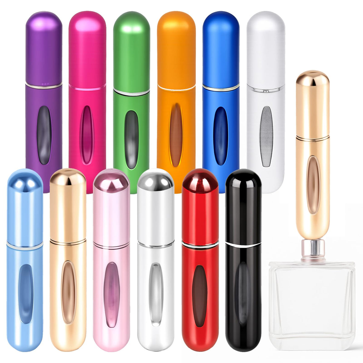 5ml Refillable Perfume Atomizer Spray Bottles D180