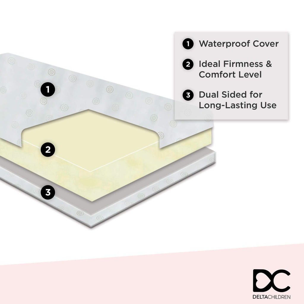 Dual Sided Crib and Toddler Mattress P741