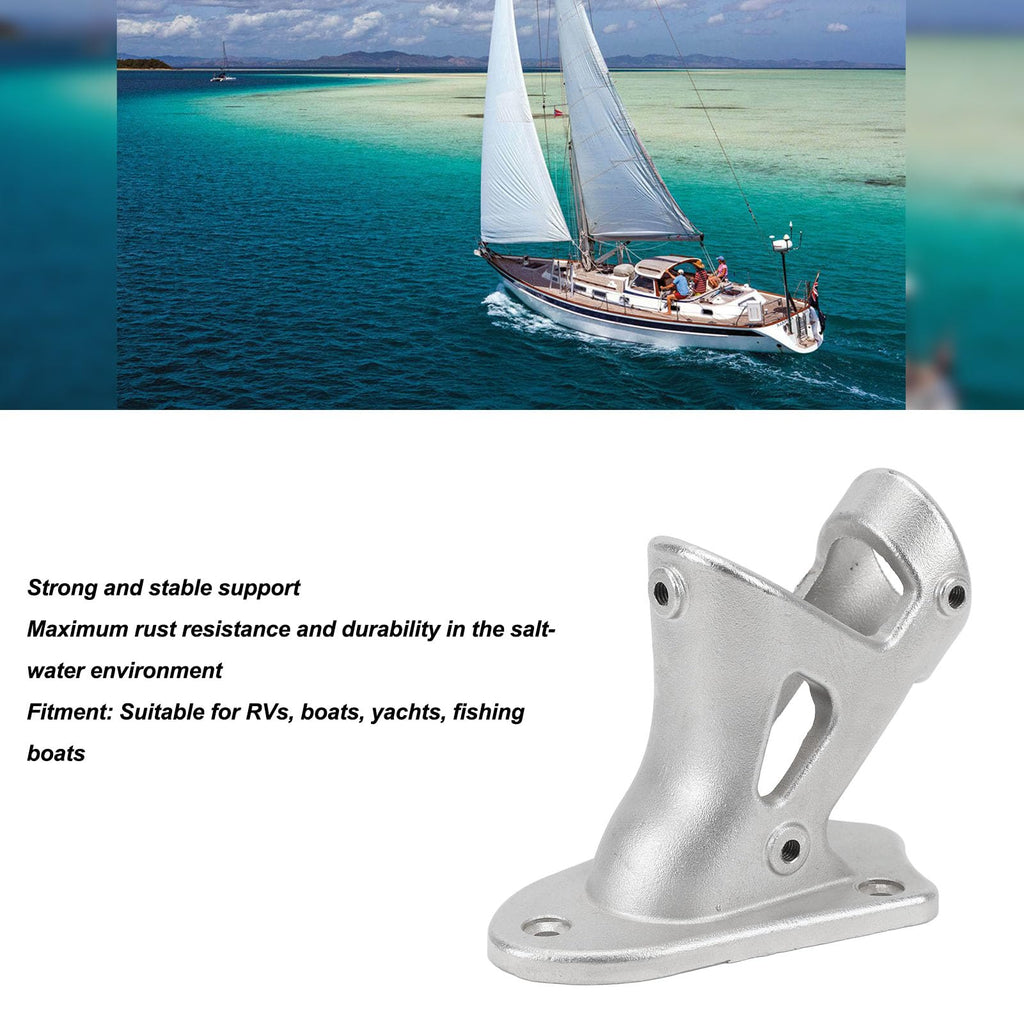 Heavy Duty Stainless Steel Flag Pole Bracket Mount H691397