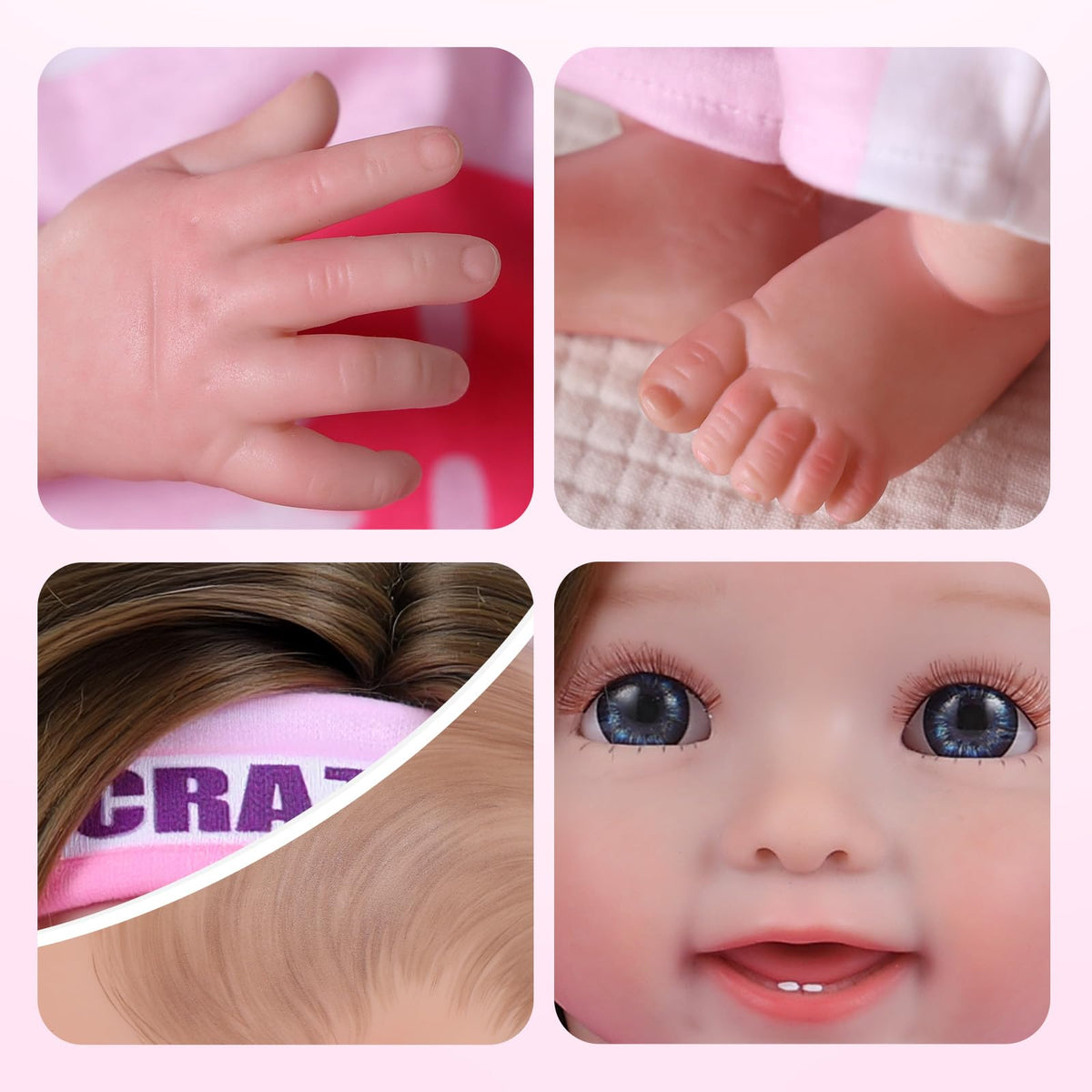 20 Inch Reborn Baby Dolls Girl S280