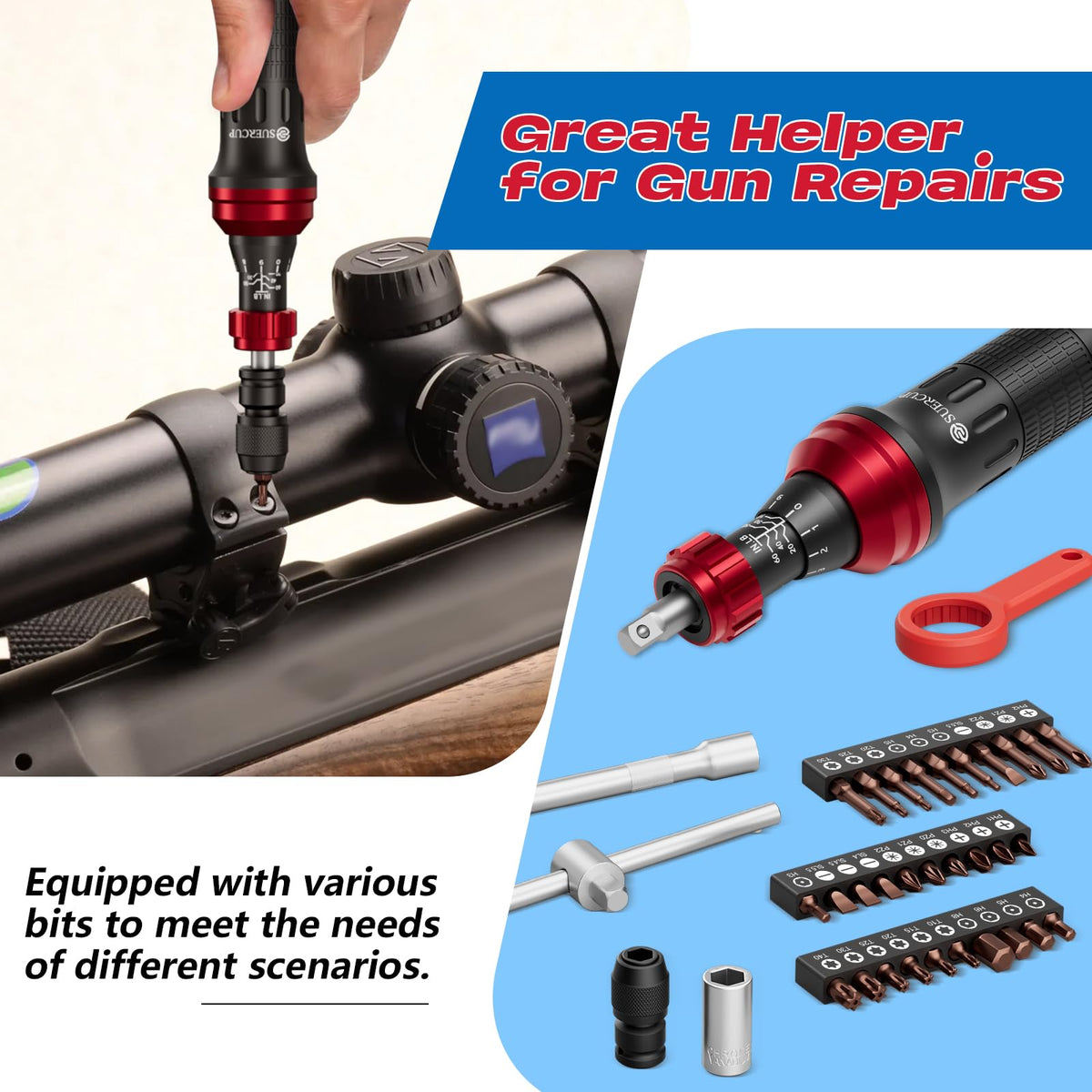 1/4" Torque Screwdriver 36 PCS Set M547514