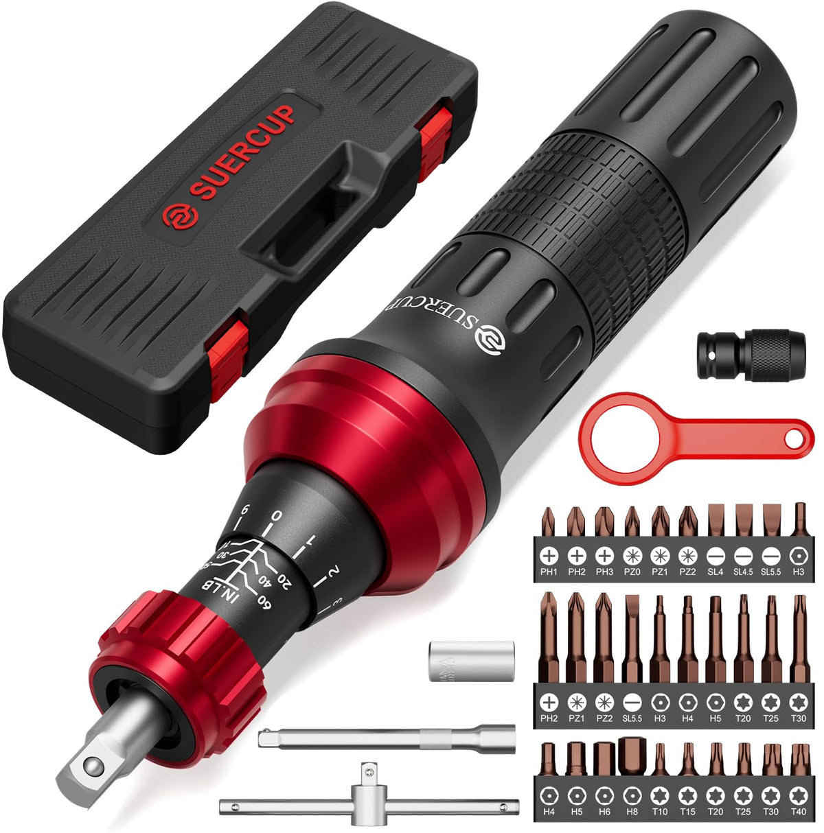 1/4" Torque Screwdriver 36 PCS Set M547514