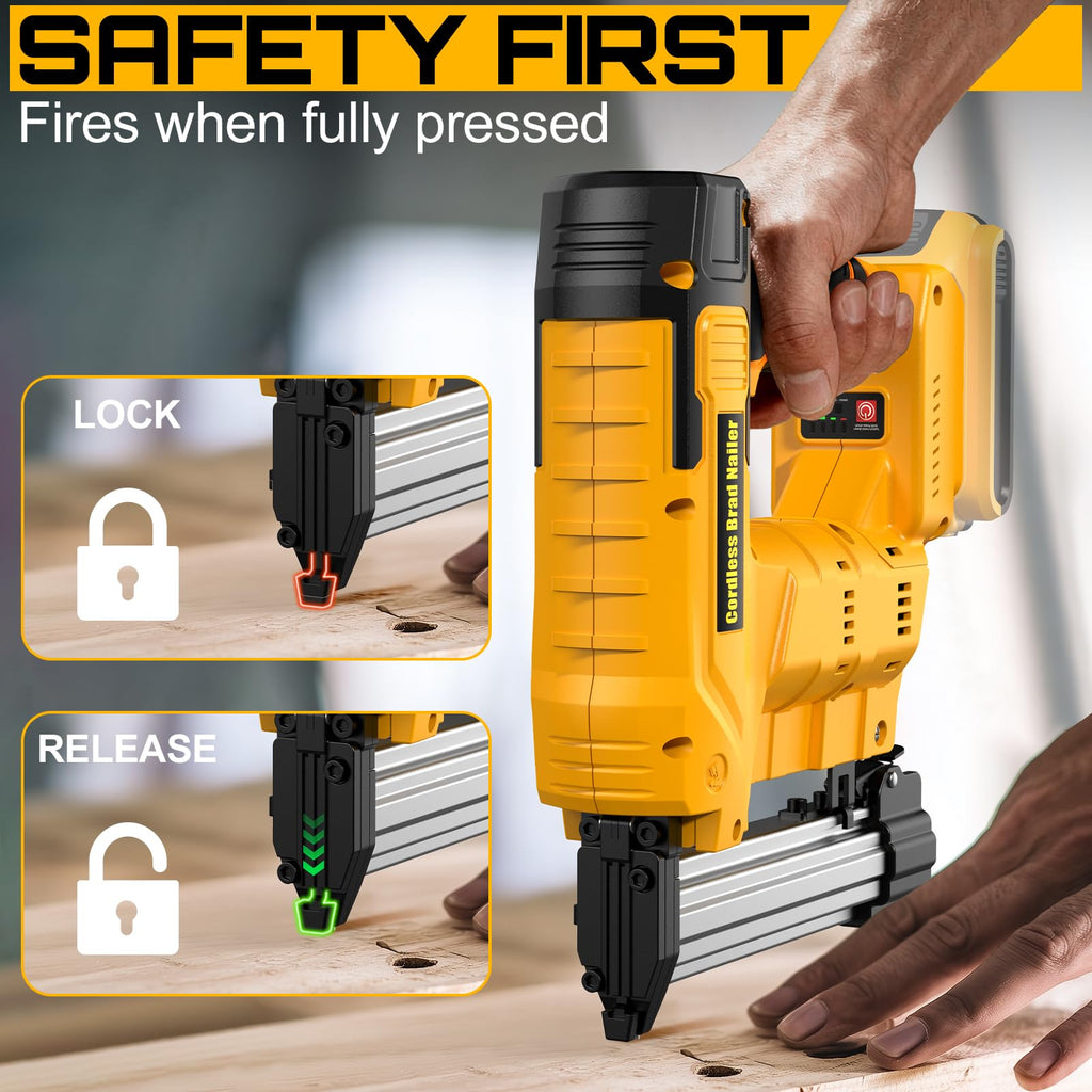 18 Gauge Cordless Brad Nailer & Staple Gun R747