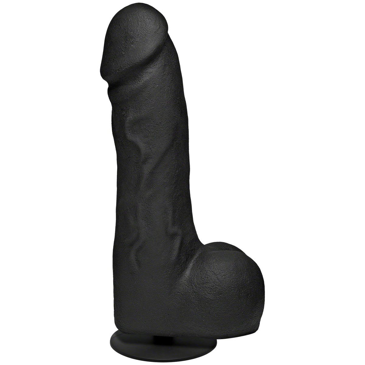 Black 12" Dildo with Removable Suction Cup V3912