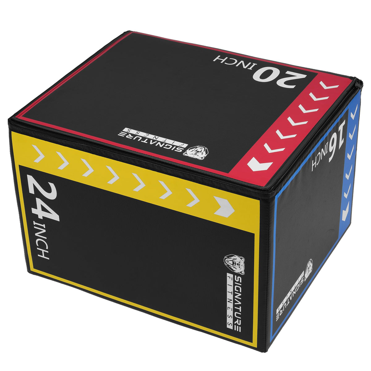 3-in-1 Plyometric Box with Anti Slip Surface S968