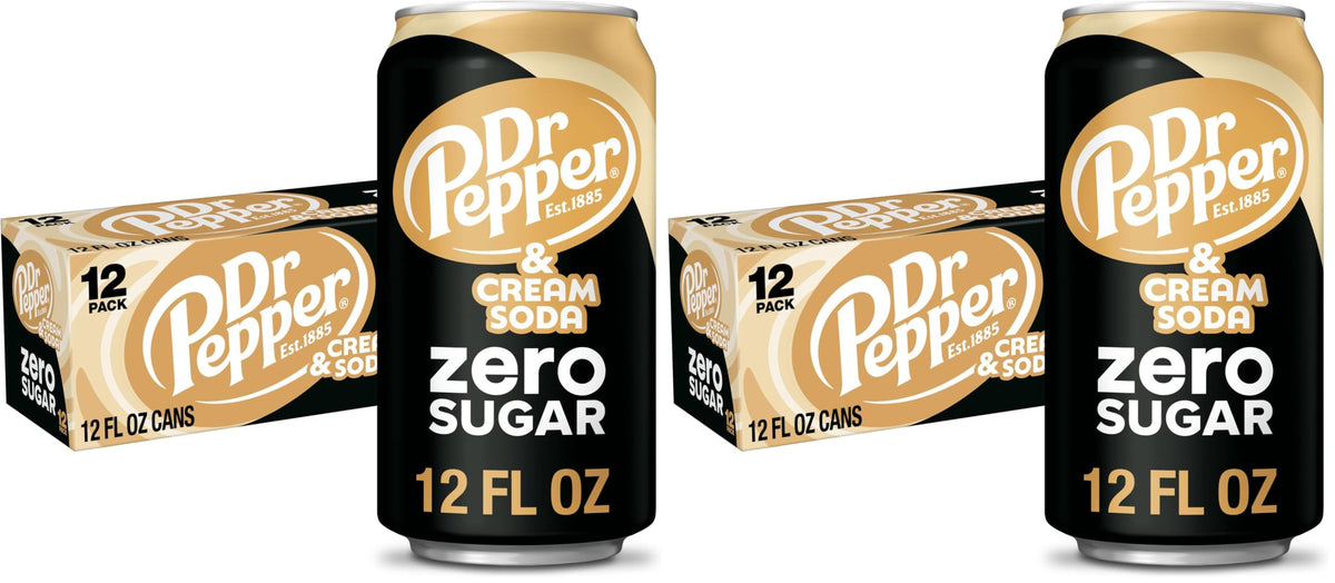 Zero Sugar Soda 12 fl. oz. Cans 12 Pack Pack of 2 C21199