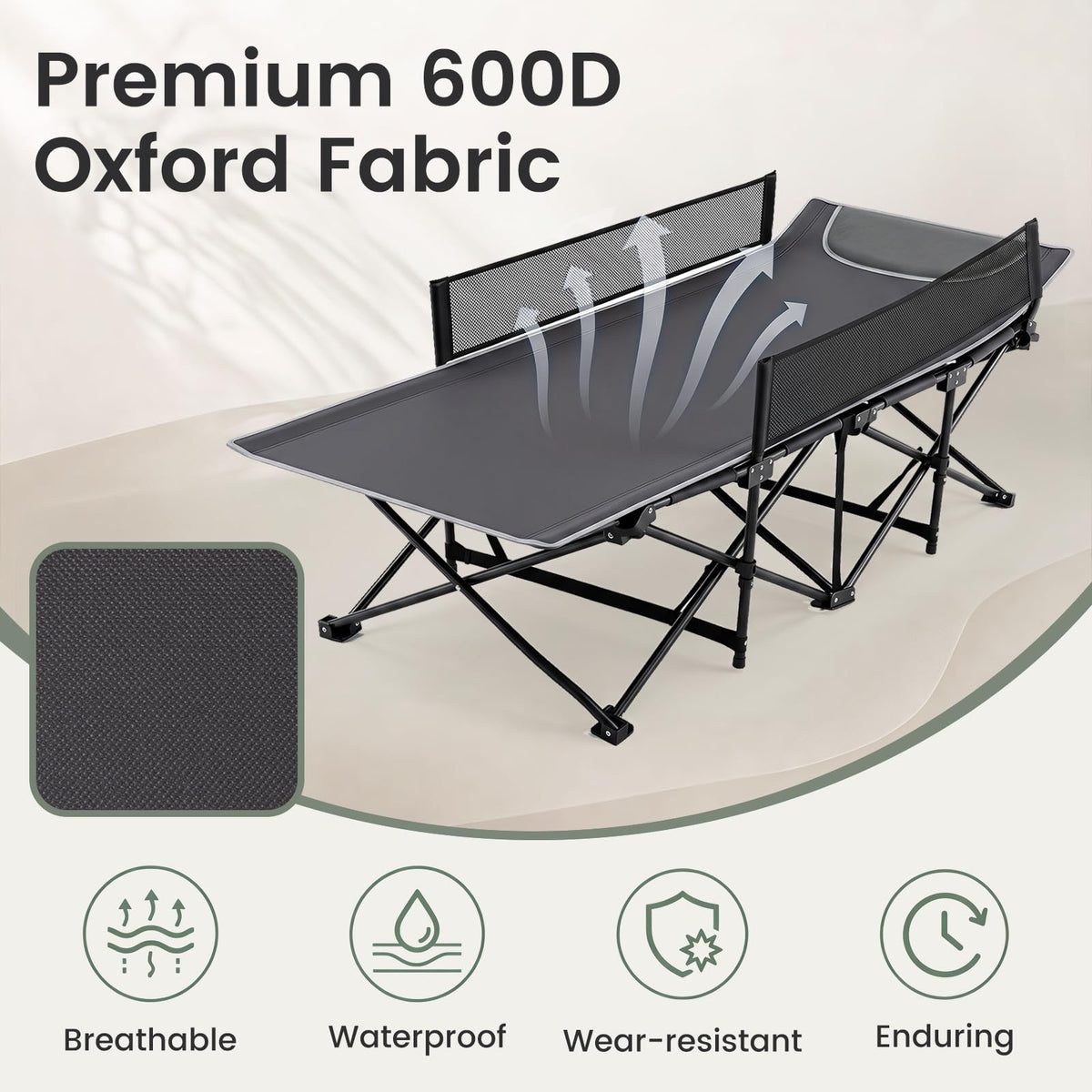 Foldable Kids Cot X676