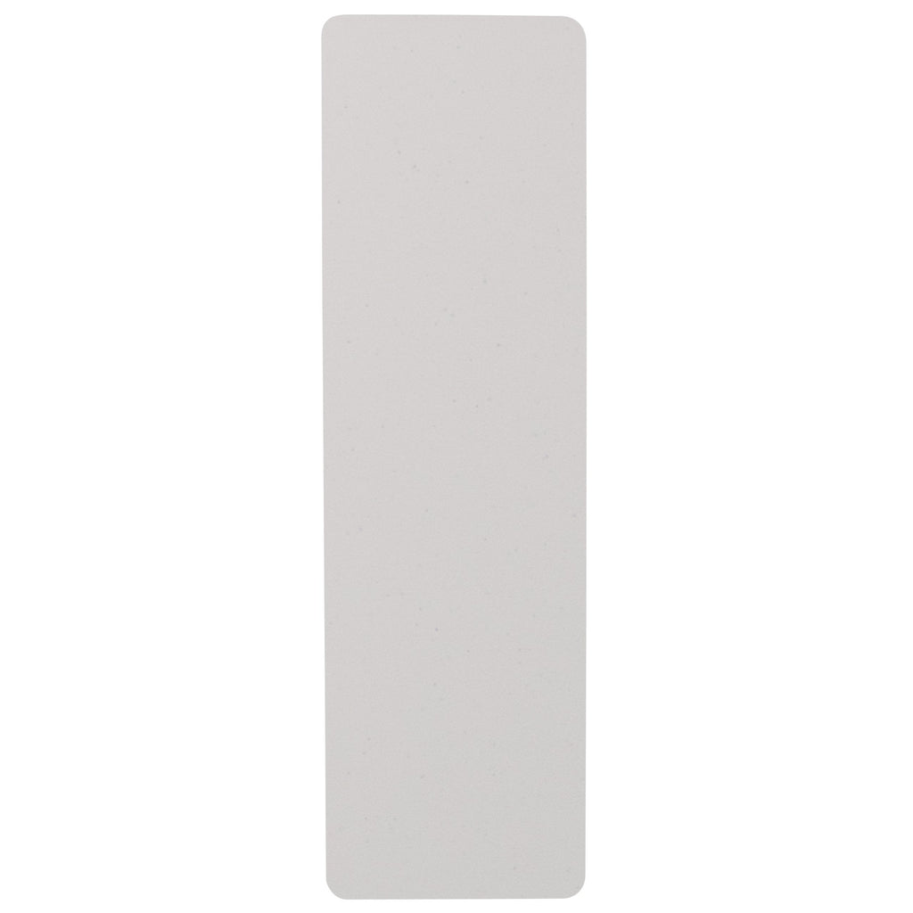 White Rectangular Plastic Folding Table Z8593