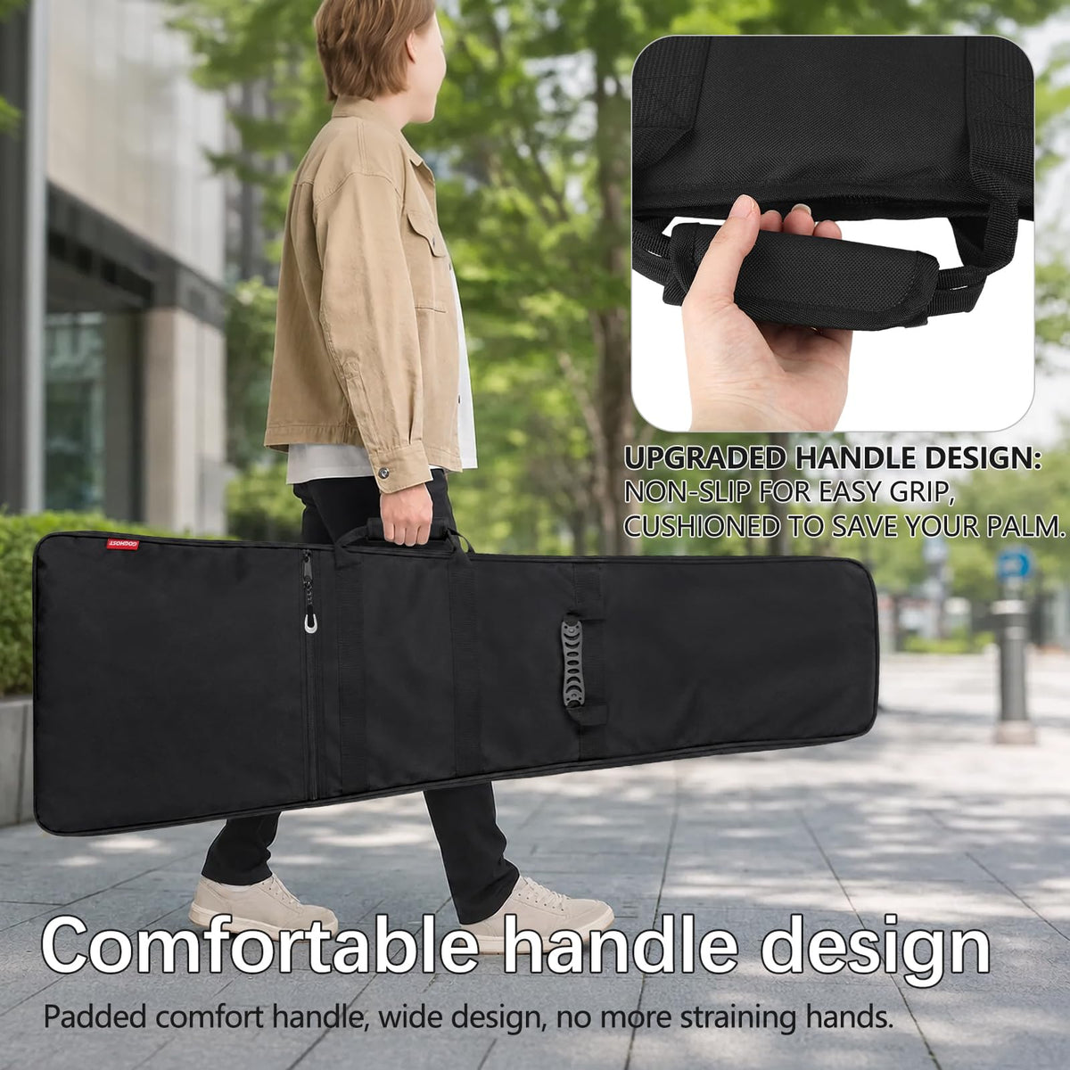 Electric Guitar Gig Bag Padded Water-Resistant I996107