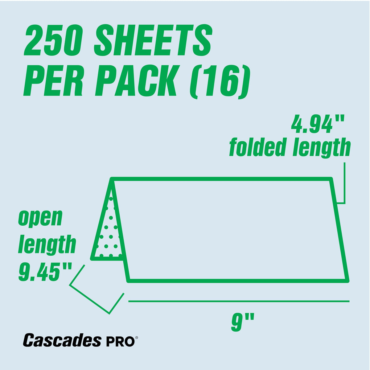 Singlefold Paper Towels 250 Sheets Natural L38914