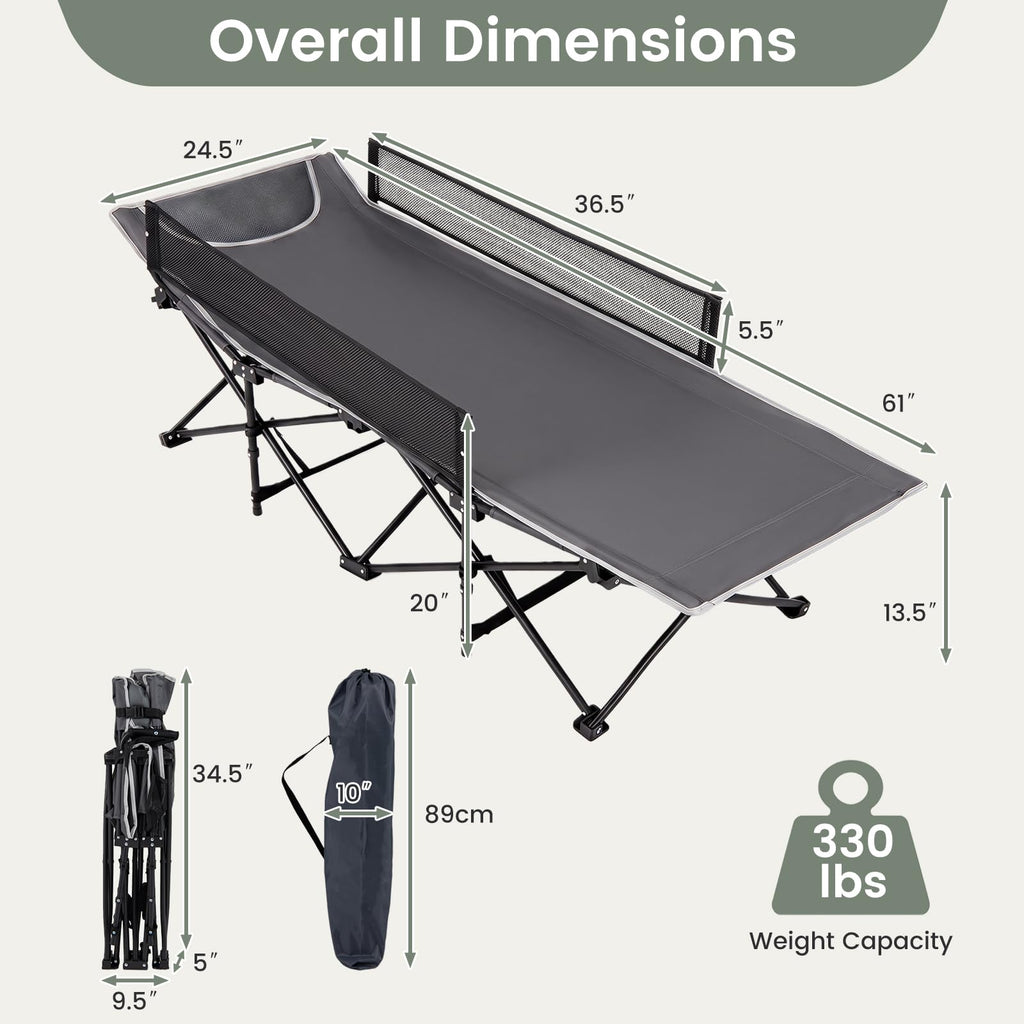 Foldable Kids Cot X676