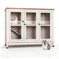 2-Story Indoor Rabbit Hutch with Pull-Out Tray K272907