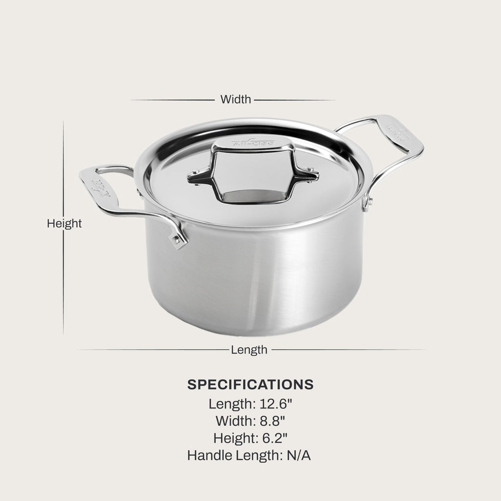 Stainless Steel 4 Qt Soup Pot with Lid G13578
