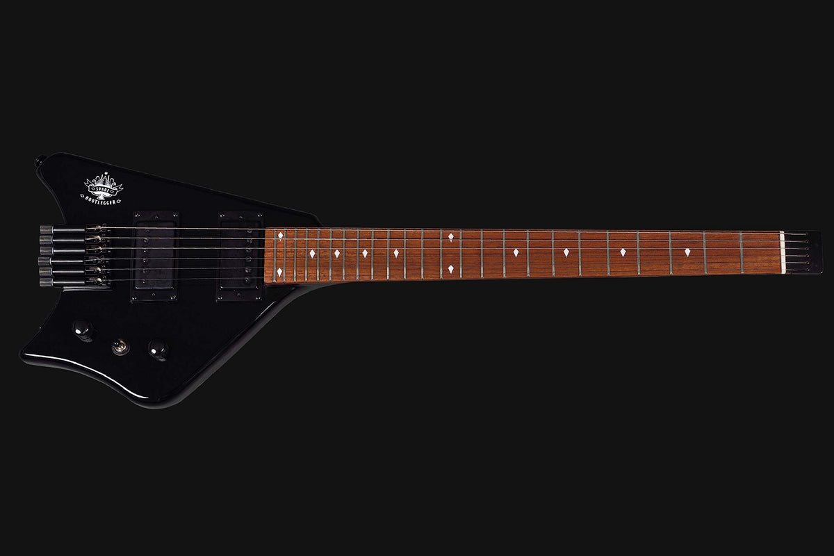 Headless Electric Travel Guitar with Hard Case G132