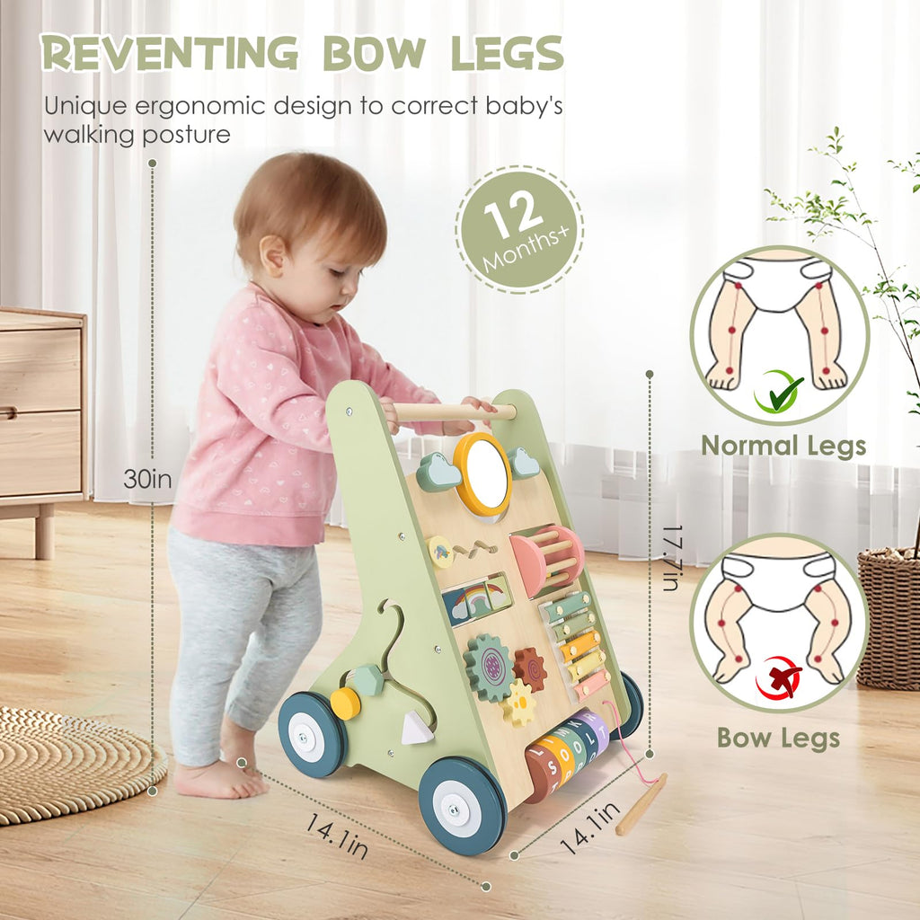 Wooden Baby Push Walker V467728