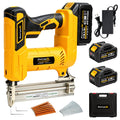 Cordless Brad Nailer 2-in-1 18 Gauge Electric Nail Gun Kit X695319