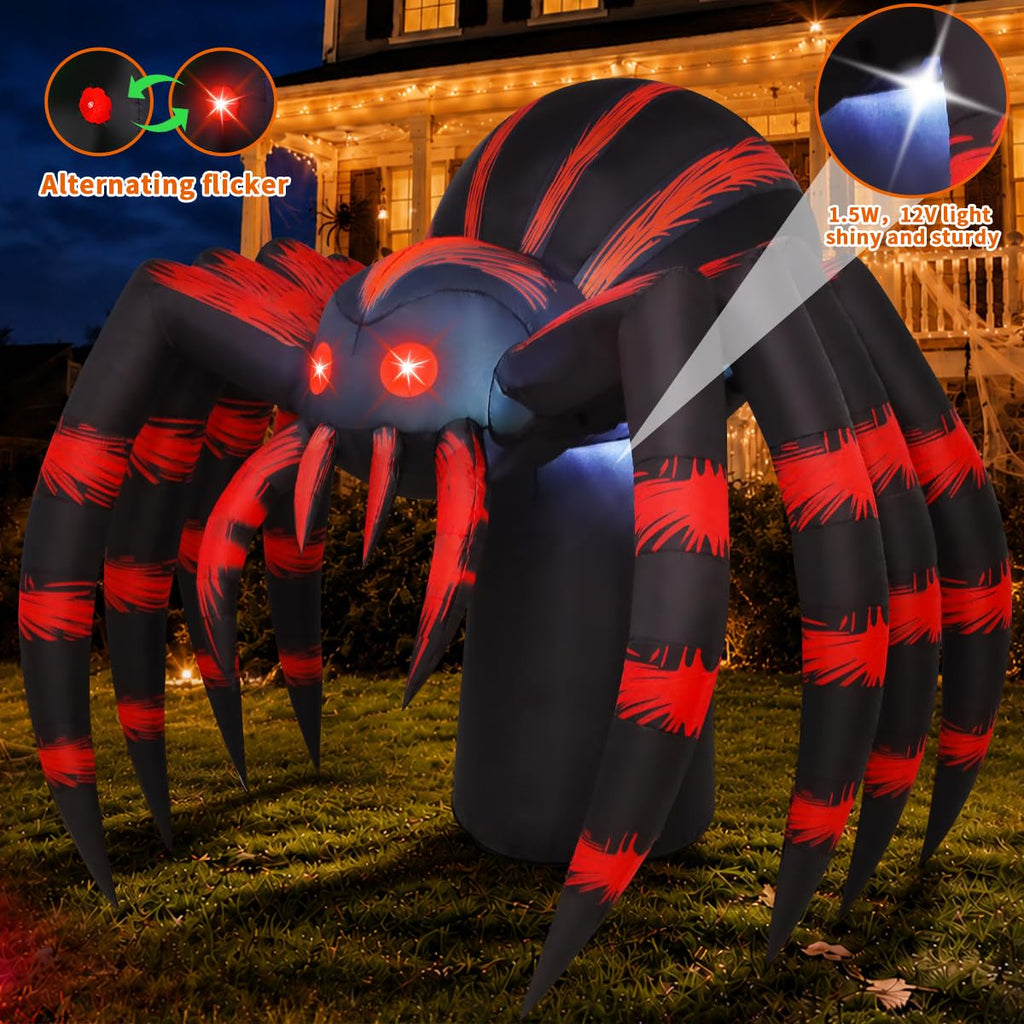 7FT Halloween Inflatables Yard Decor with LEDs N662804