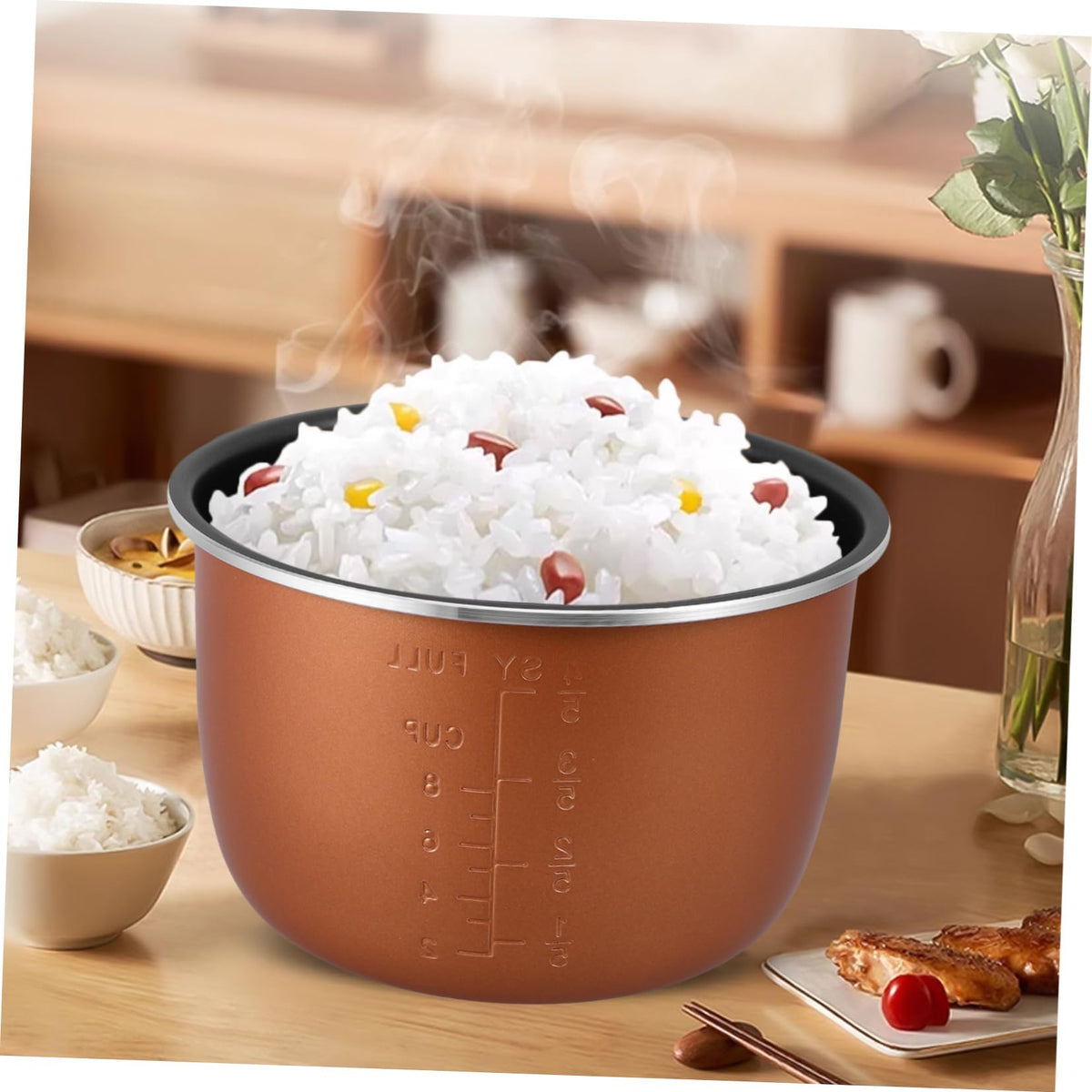 4L 2L Non-stick Aluminum Alloy Rice Cooker Inner Pot S468