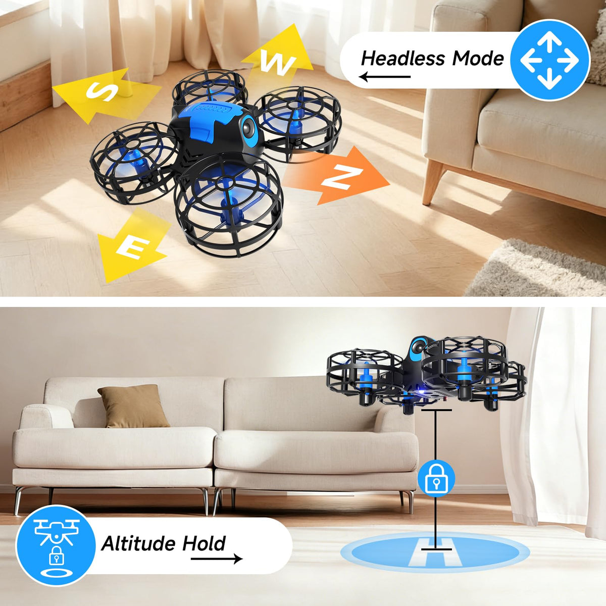 Mini Drone with 2 Batteries B273577