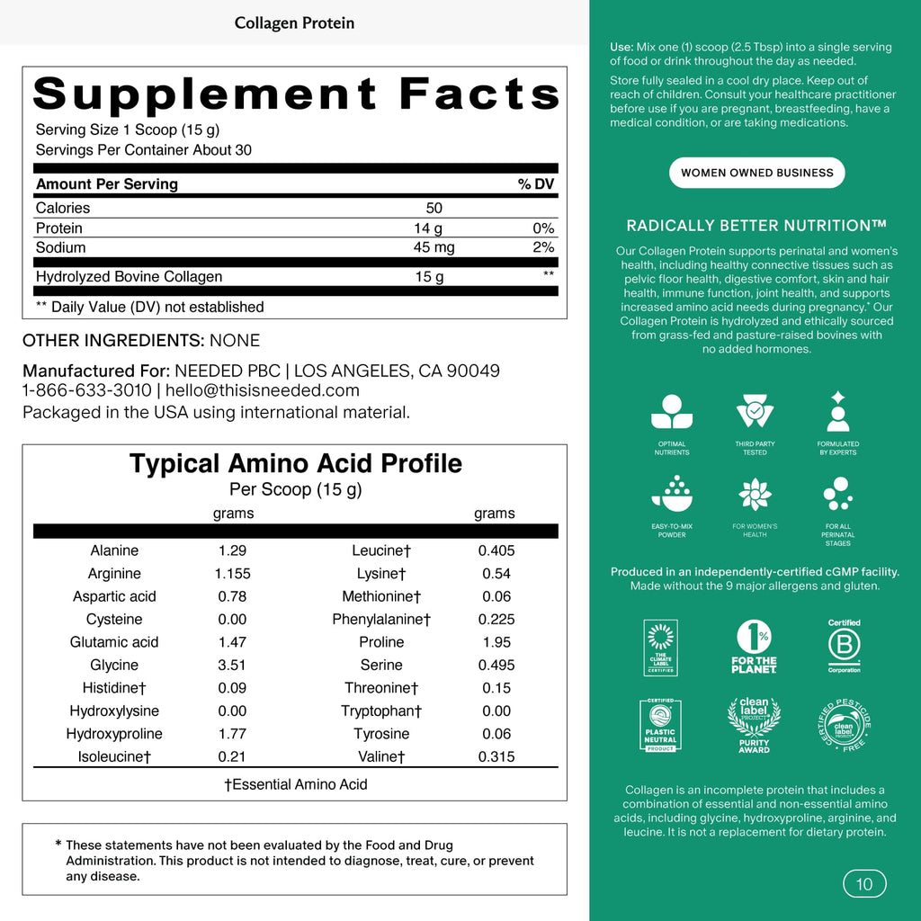 Hydrolyzed Collagen Protein Powder E43881