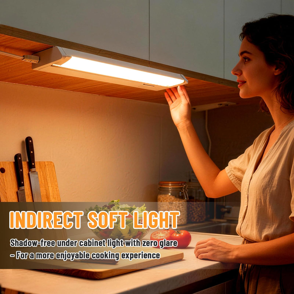 24" 4Pack Swivel Under Cabinet Lighting R2880