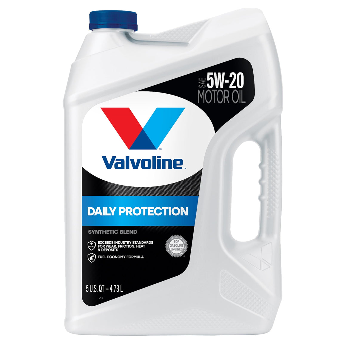 5W-20 Synthetic Blend Motor Oil 5 QT H31954