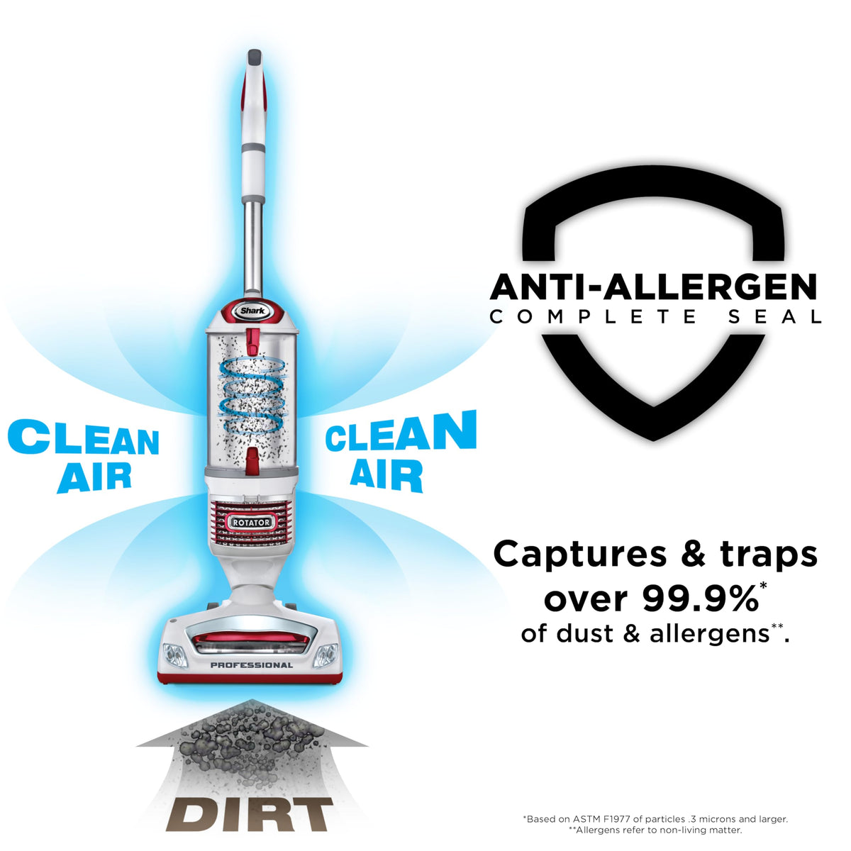Upright Vacuum with HEPA Filter H6043