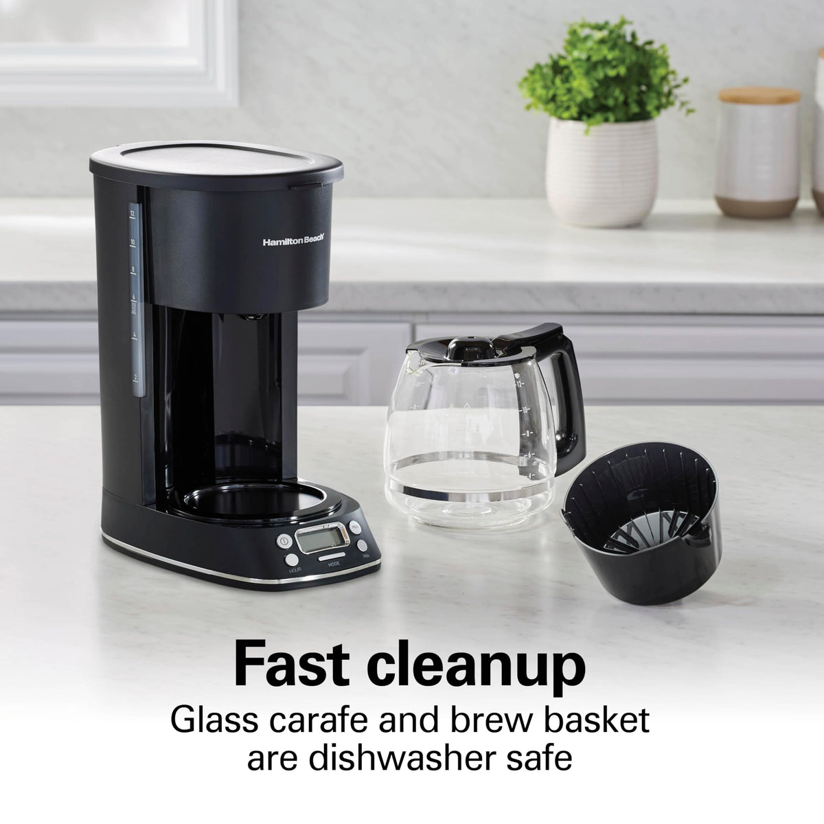 12 Cup Programmable Drip Coffee Maker U160