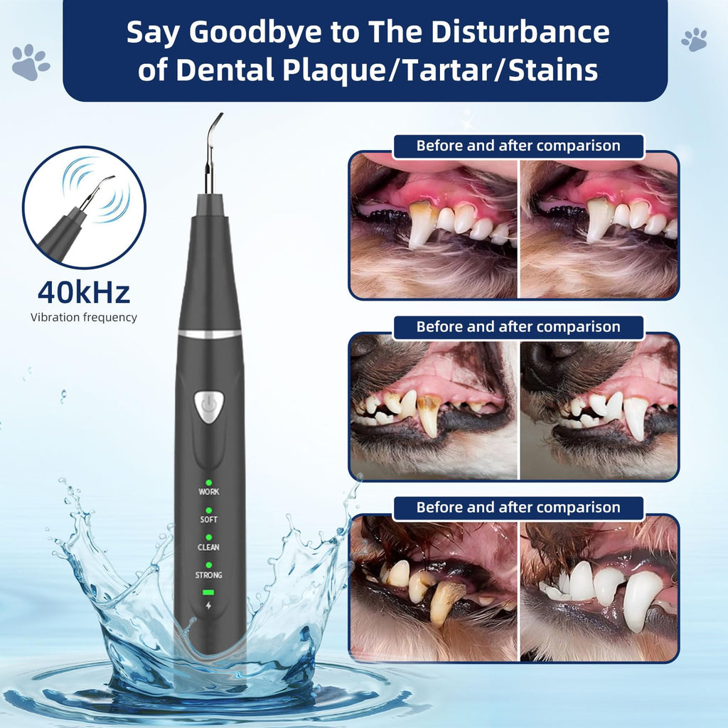 Ultrasonic Pet Plaque Remover with LED Light O181513