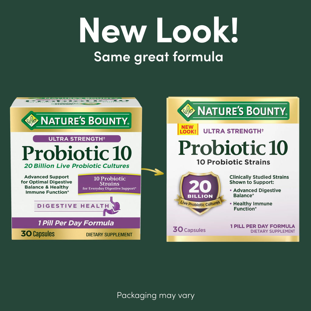 Probiotic Supplement, 30 Capsules U380726