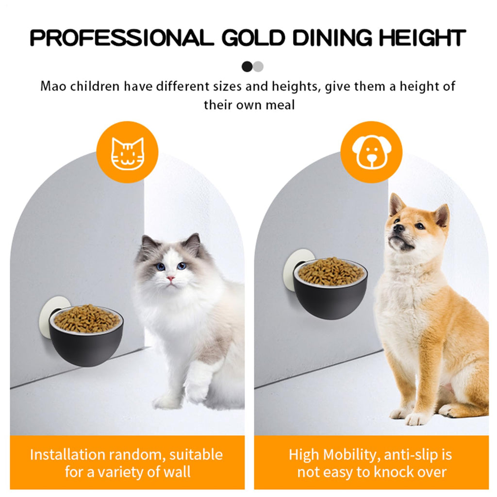 Wall Mounted Pet Bowls Dishwasher Safe K246338