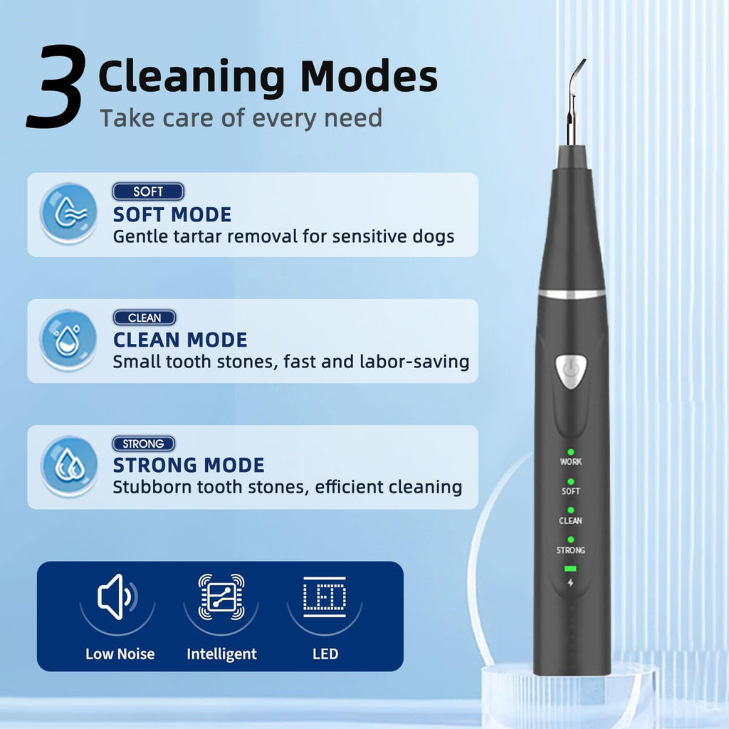 Ultrasonic Pet Plaque Remover with LED Light O181513