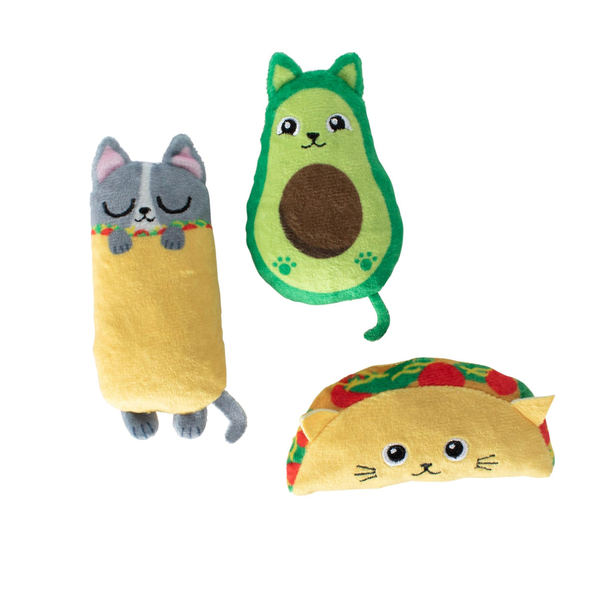 Plush Cat Toy 3 Piece Set A248268