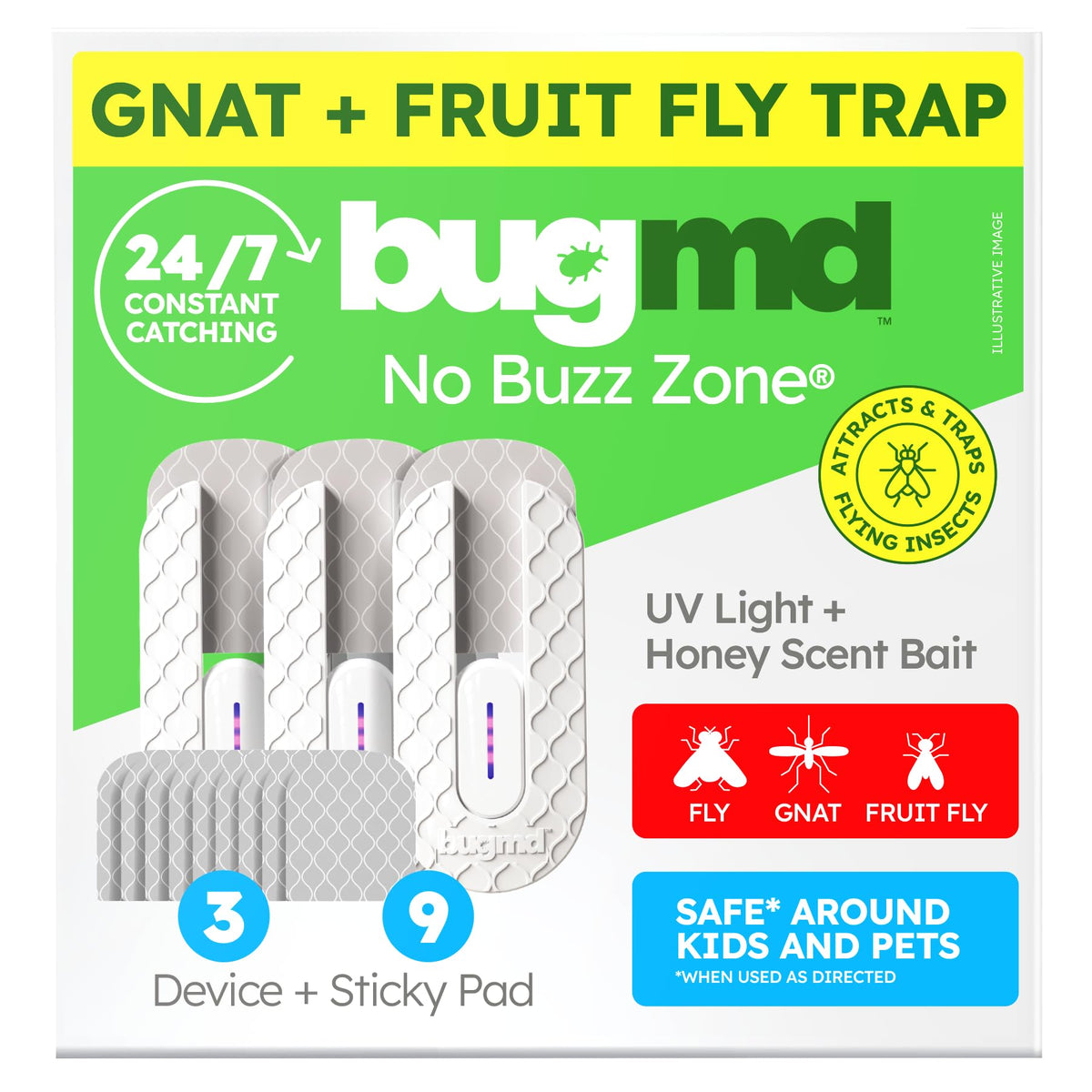 Fruit Fly Trap with UV Light O66620