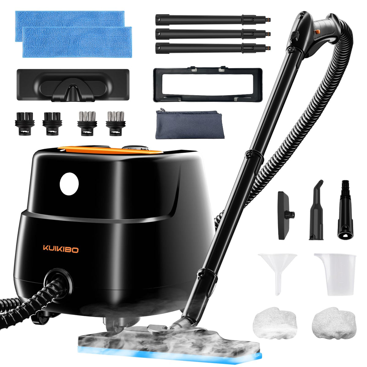 21-in-1 Chemical-Free Steam Cleaner with 3-Level Adjustment N106374