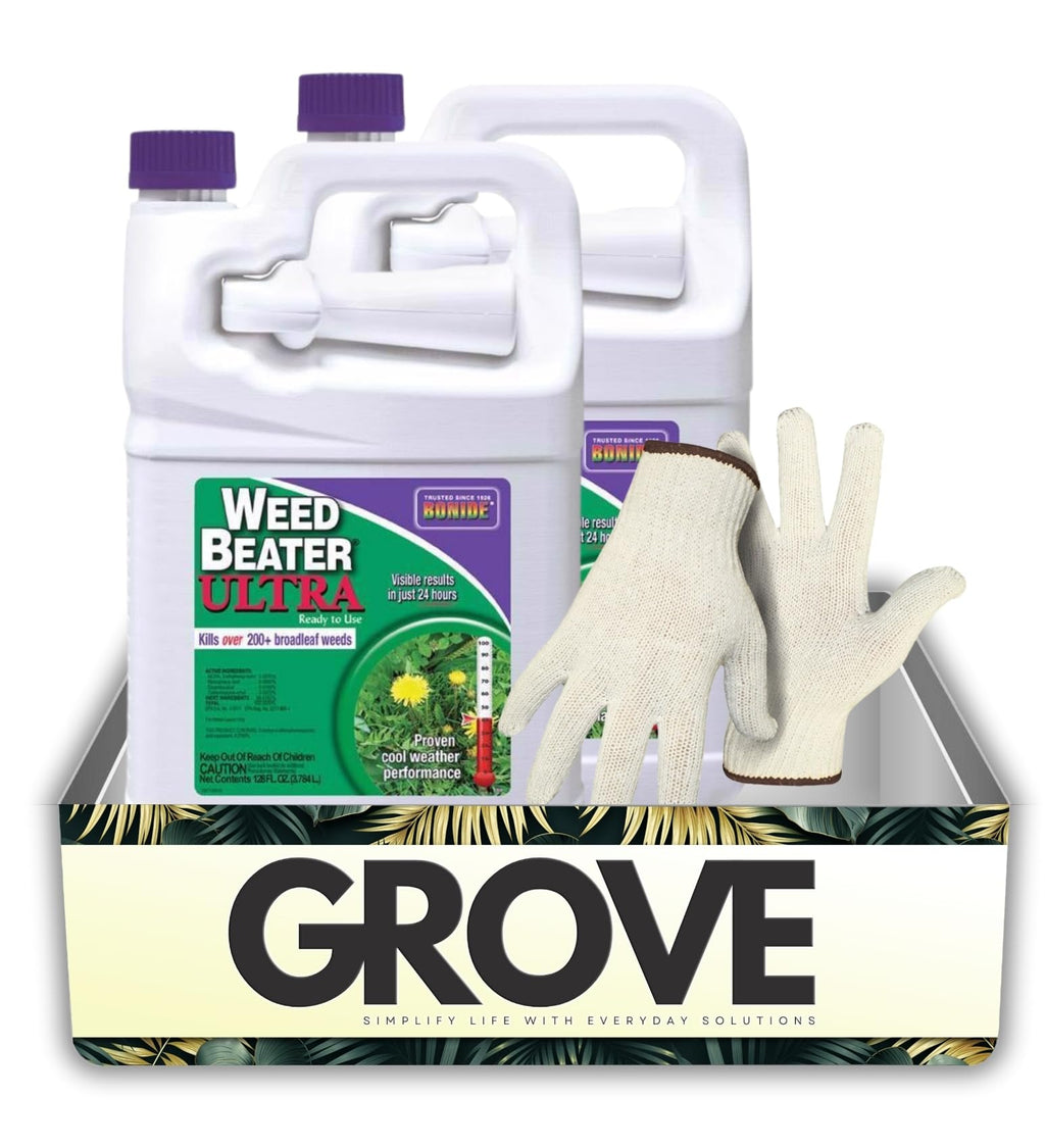Weed Killer RTU Liquid 1 gal with Work Gloves U218